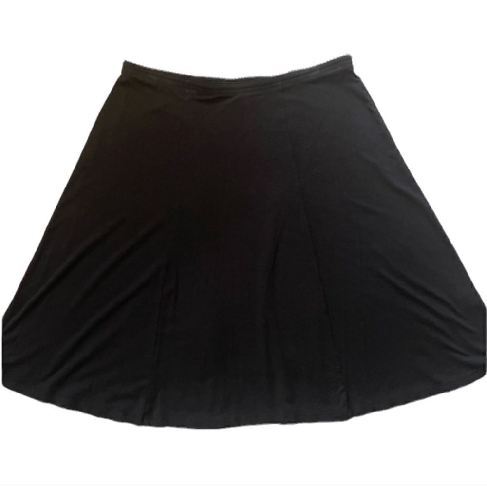 J. Jill Relaxed Jersey A-Line Mini Skirt Sz M